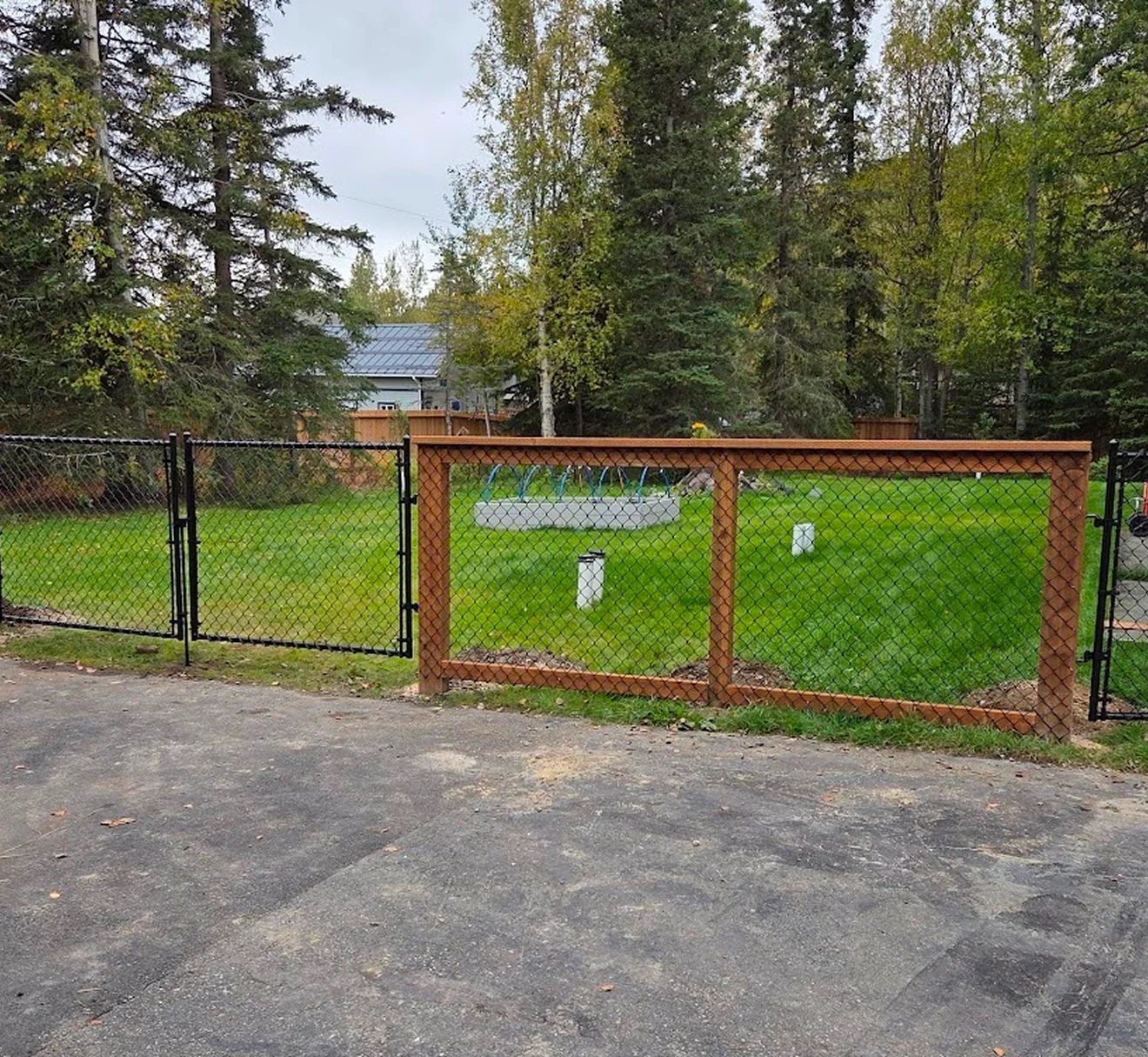 Fence built for Alaska weather conditions